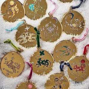 Lou Benesch x Anthropologie Stargazer Zodiac Ornament - Scorpio